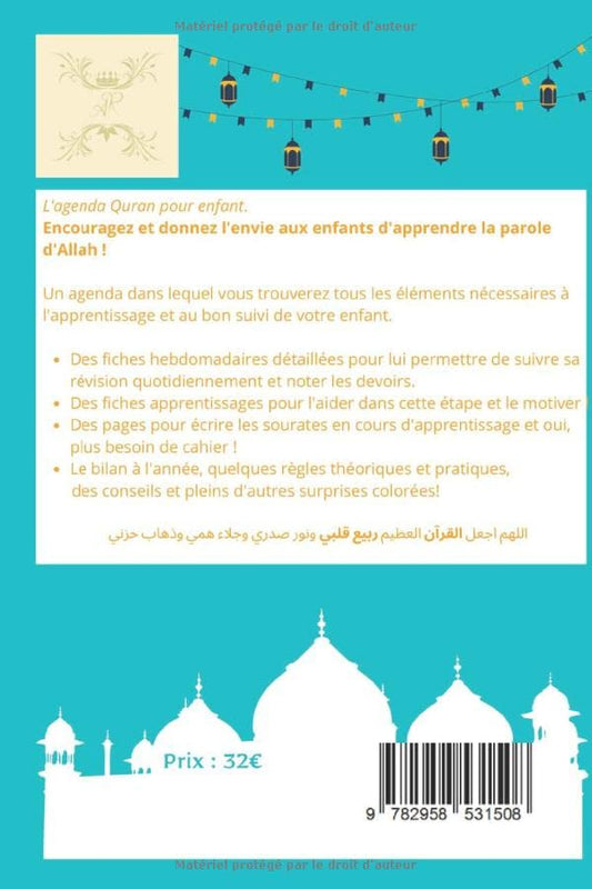 Mon Agenda Quran – Version Enfant